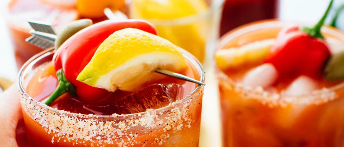 Bloody Mary drinks