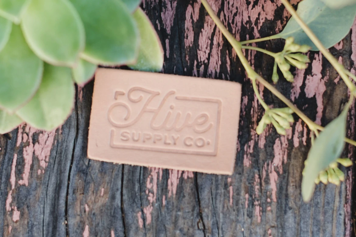 Hive Supply Co leather patches