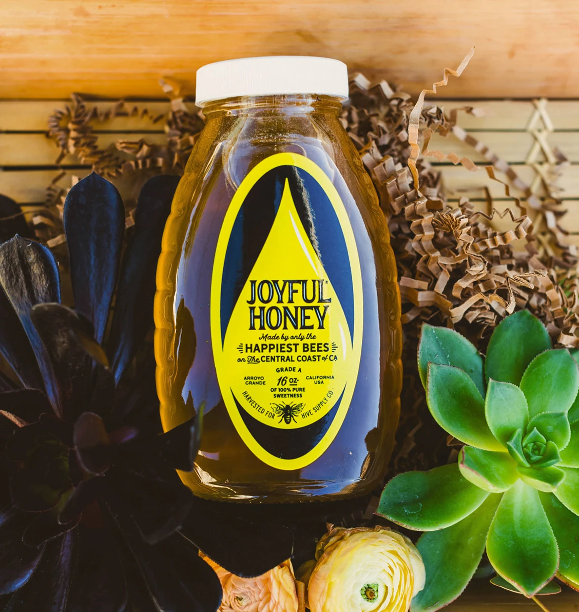 Joyful Honey Jar