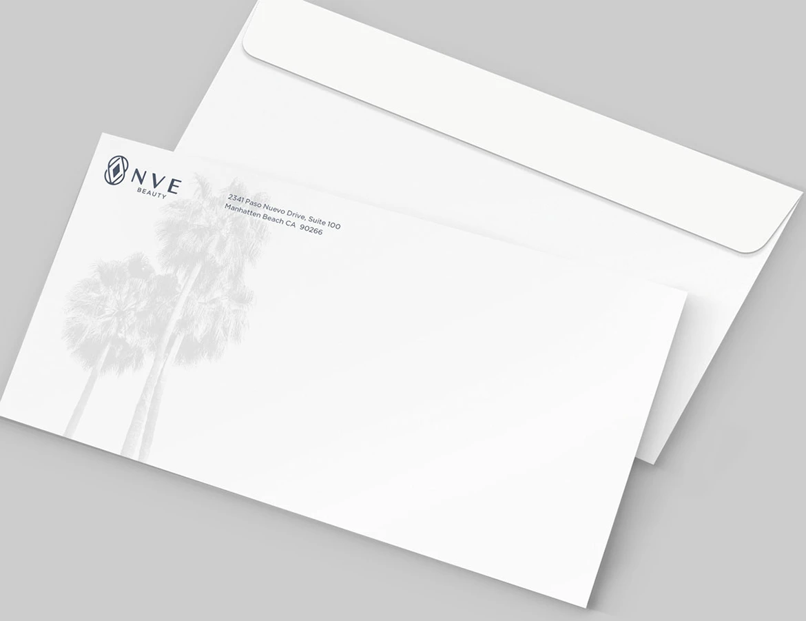 NVE Beauty envelopes