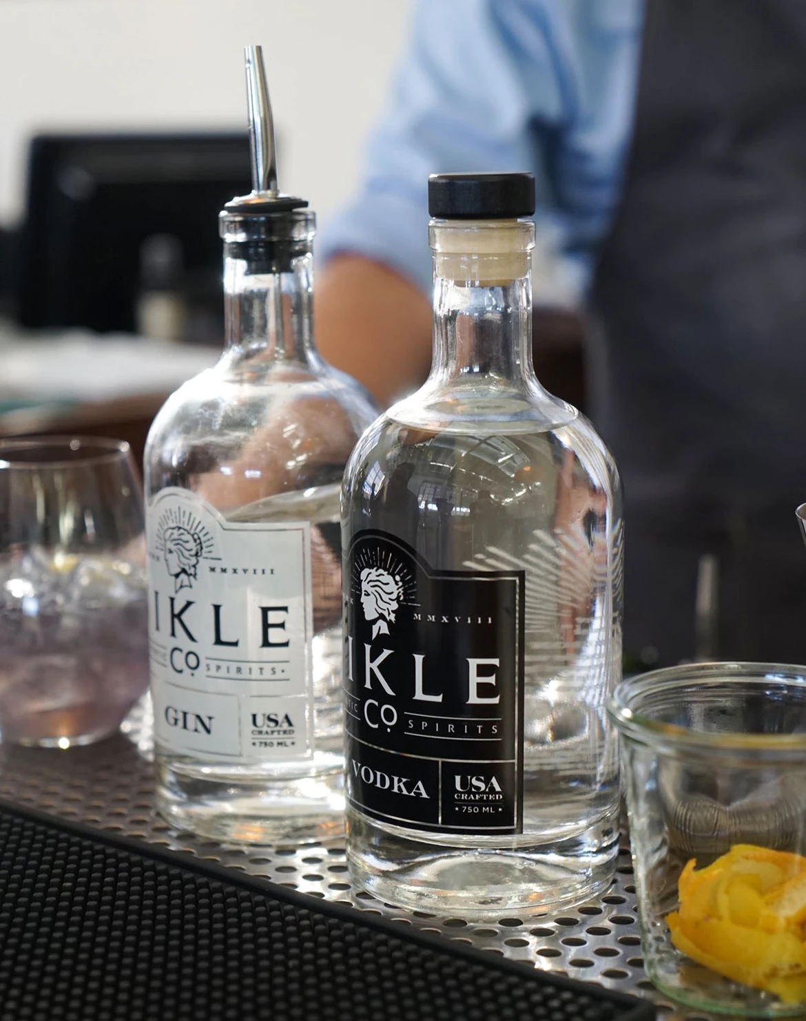 Nikle Co. Vodka and Gin