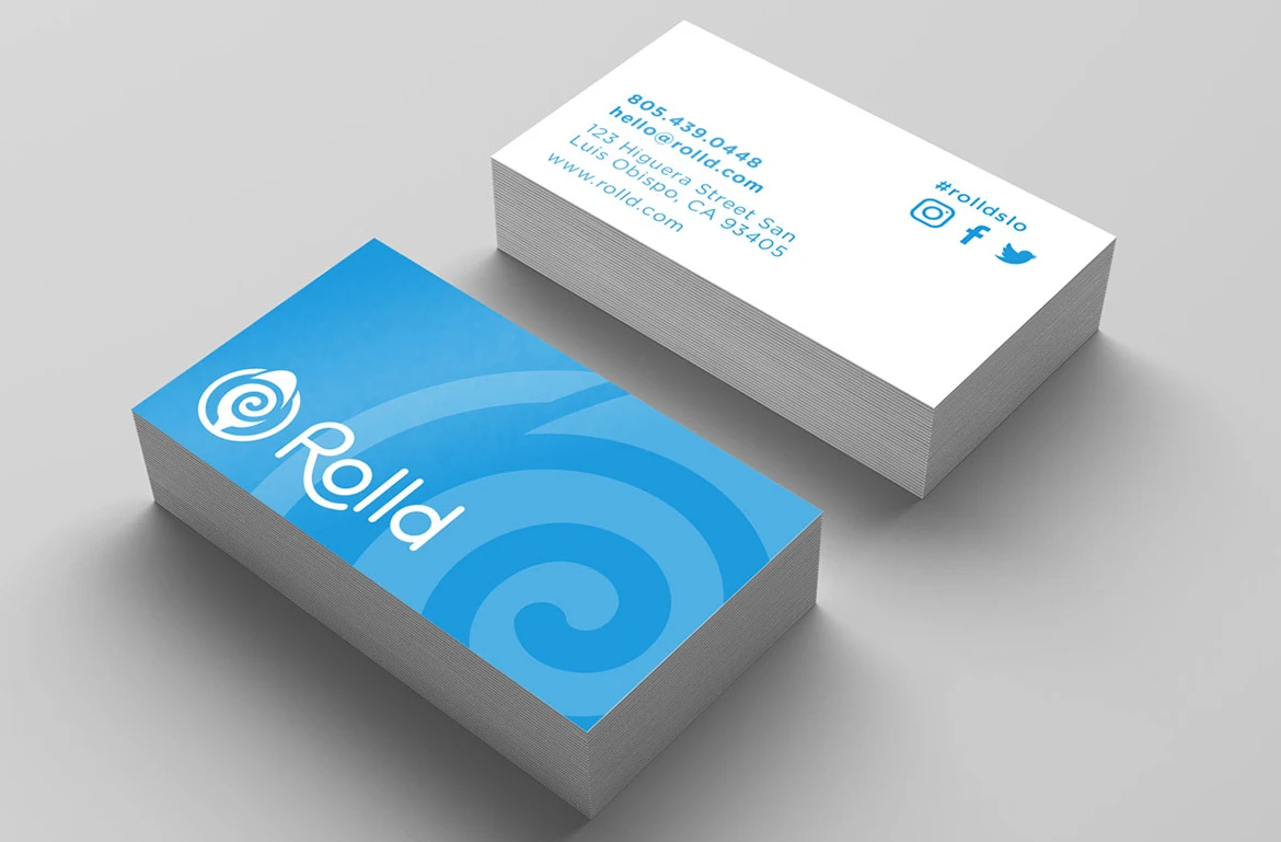 Rolld business cards