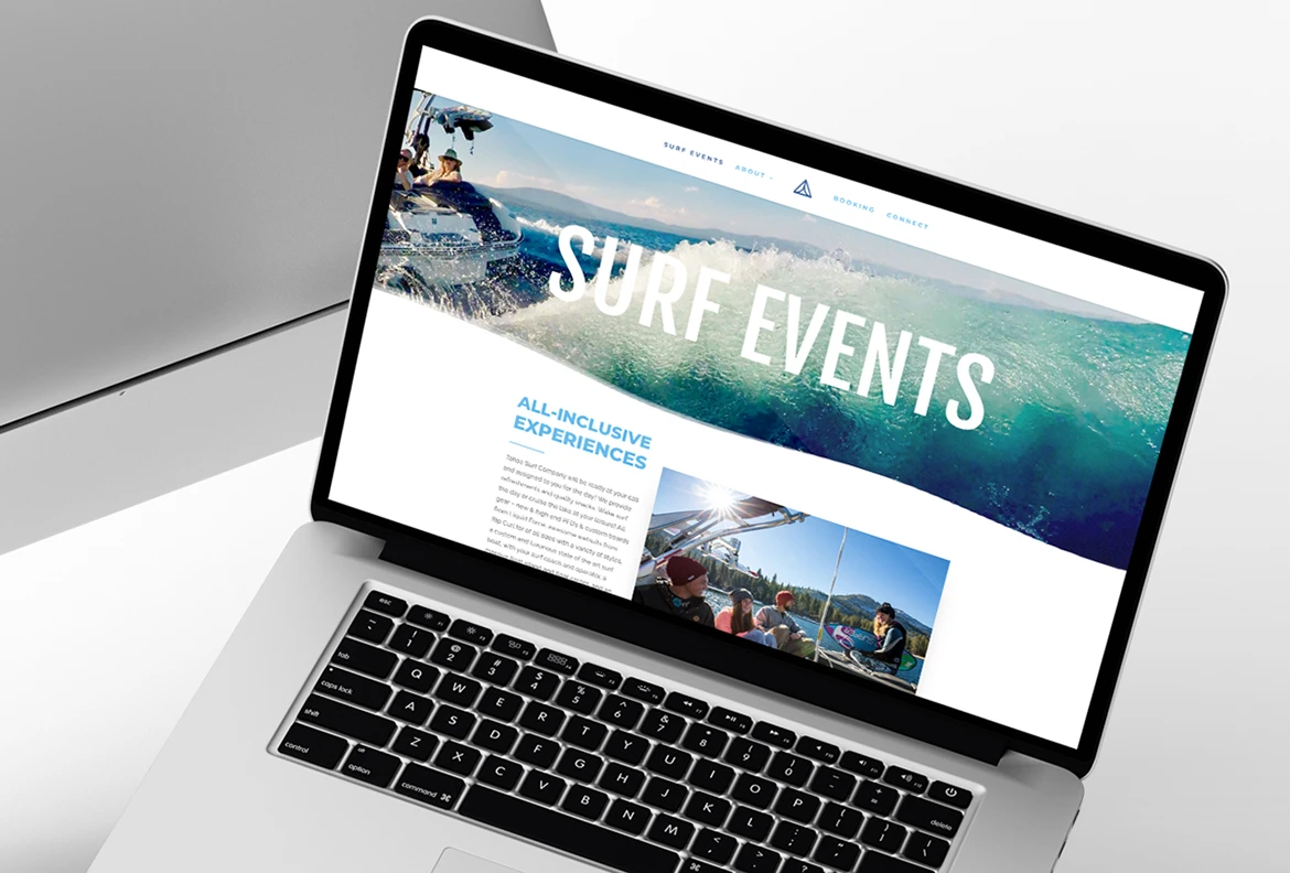Tahoe Surf Co. website