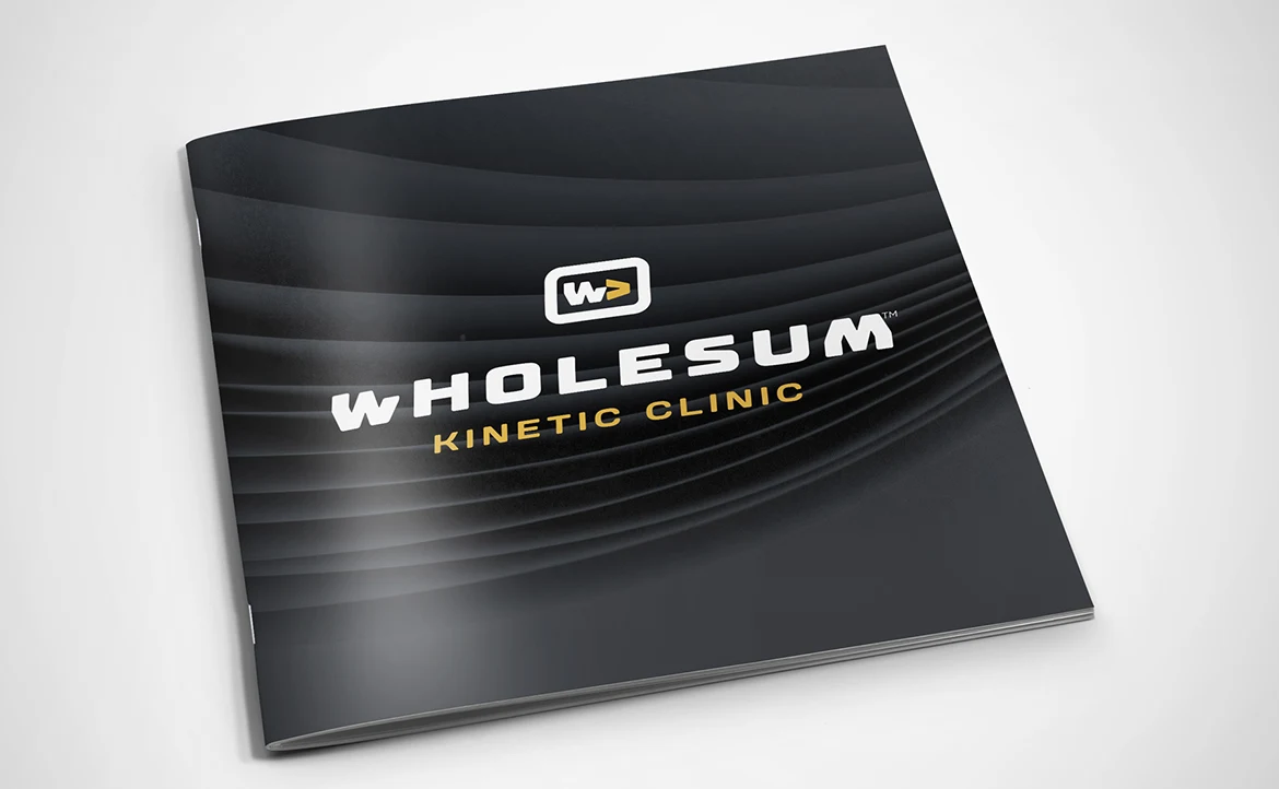 Wholesum Kinetic Clinic brochure cover